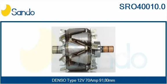 Rotor, alternator (SRO40010.0)