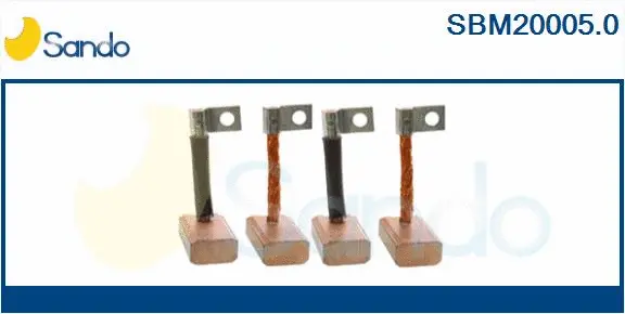 Carbon Brush, starter (SBM20005.0)