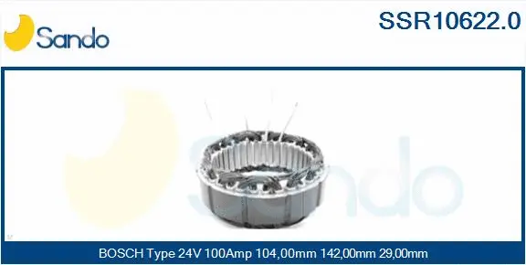 Stator, alternator (SSR10622.0)