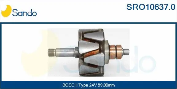 Rotor, alternator (SRO10637.0)