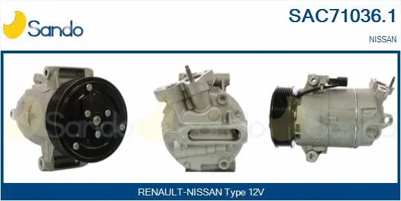 Compressor, air conditioning (SAC71036.1)