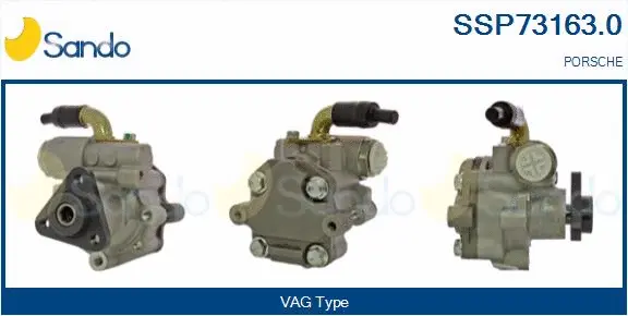 Hydraulic Pump, steering (SSP73163.0)