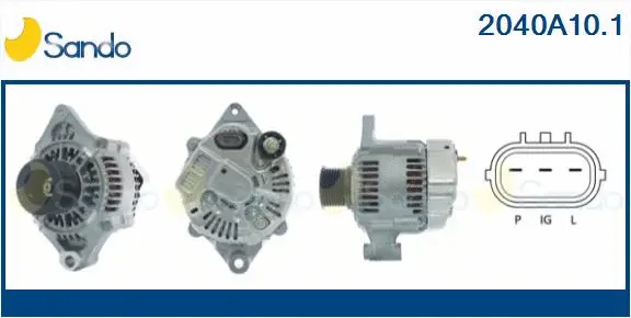 Alternator (2040A10.1)