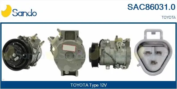 Compressor, air conditioning (SAC86031.0)