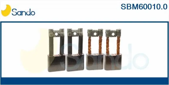 Carbon Brush, starter (SBM60010.0)