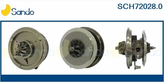 Core assembly, turbocharger (SCH72028.0)