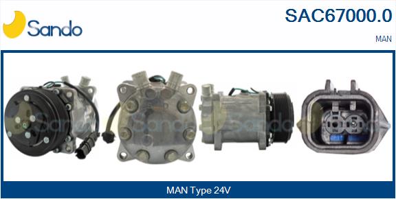 Compressor, air conditioning (SAC67000.0)
