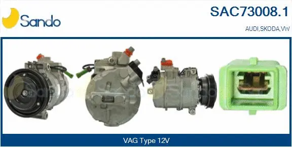 Compressor, air conditioning (SAC73008.1)