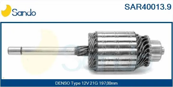 Armature, starter (SAR40013.9)