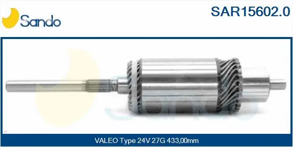Armature, starter (SAR15602.0)