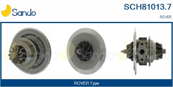 Core assembly, turbocharger (SCH81013.7)