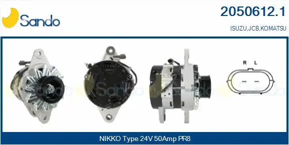 Alternator (2050612.1)