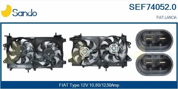 Electric Motor, radiator fan (SEF74052.0)