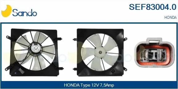 Electric Motor, radiator fan (SEF83004.0)