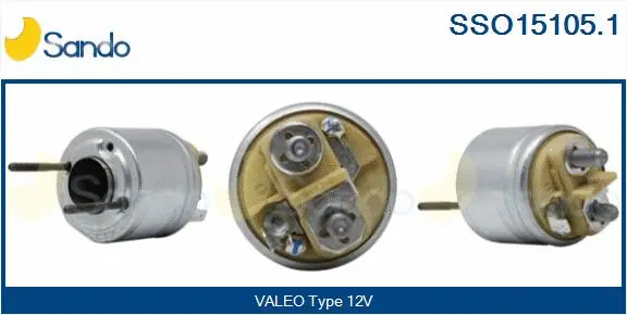 Solenoid Switch, starter (SSO15105.1)