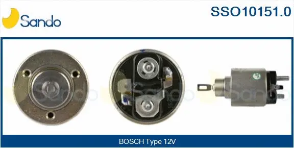 Solenoid Switch, starter (SSO10151.0)