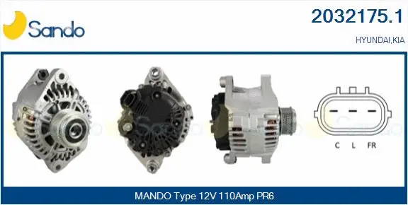 Alternator (2032175.1)