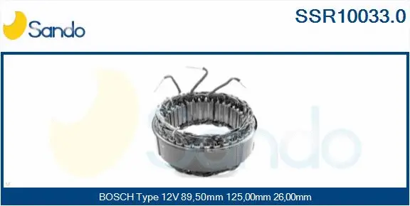 Stator, alternator (SSR10033.0)