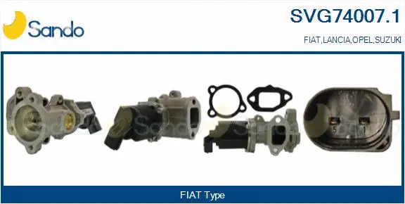 EGR Valve (SVG74007.1)