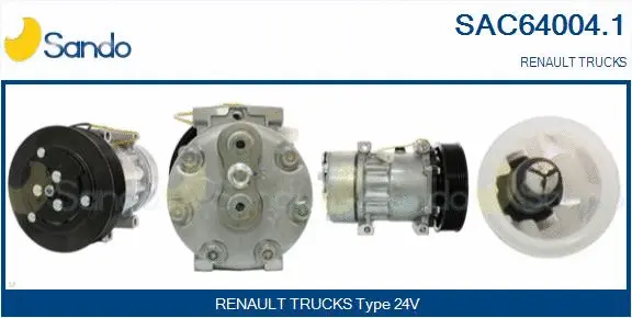 Compressor, air conditioning (SAC64004.1)