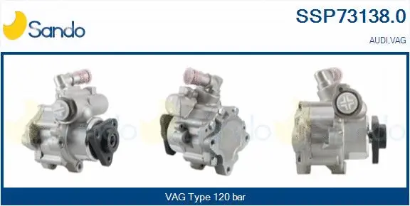 Hydraulic Pump, steering (SSP73138.0)