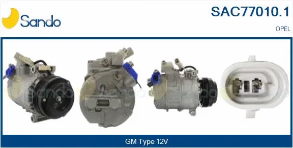 Compressor, air conditioning (SAC77010.1)