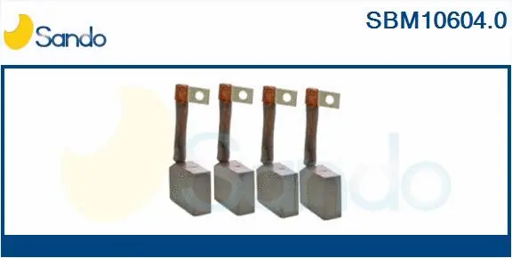 Carbon Brush, starter (SBM10604.0)