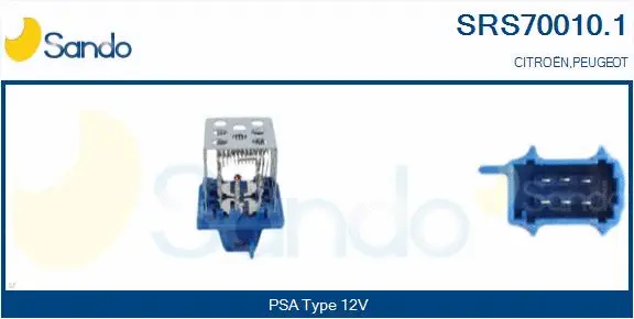 Resistor, interior blower (SRS70010.1)