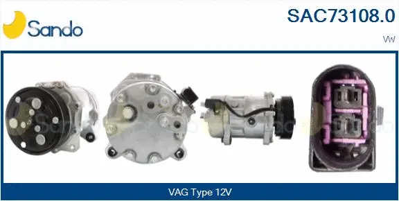 Compressor, air conditioning (SAC73108.0)