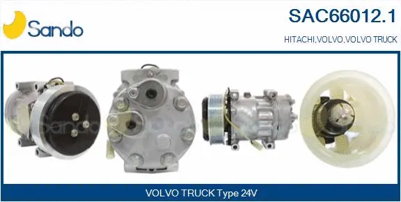 Compressor, air conditioning (SAC66012.1)