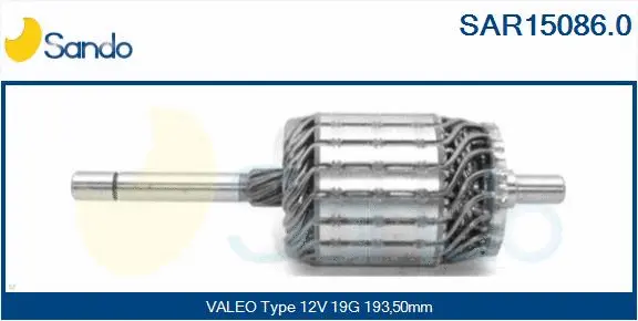Armature, starter (SAR15086.0)