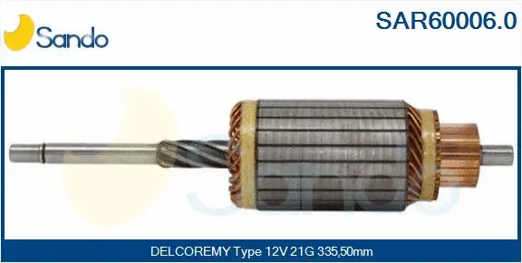 Armature, starter (SAR60006.0)