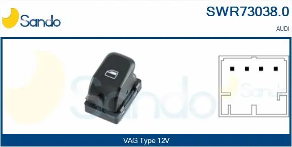 Switch, window regulator (SWR73038.0)