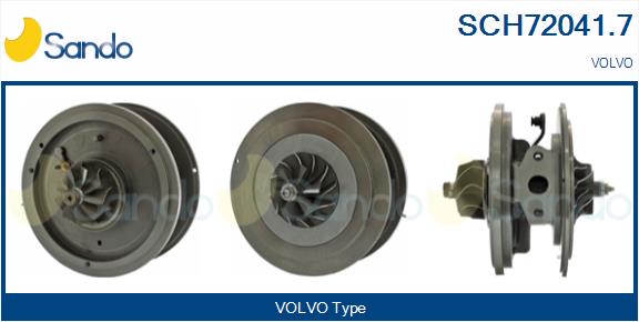 Core assembly, turbocharger (SCH72041.7)