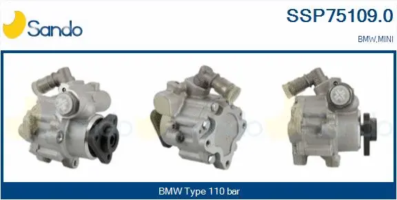 Hydraulic Pump, steering (SSP75109.0)
