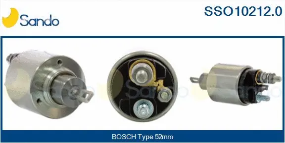 Solenoid Switch, starter (SSO10212.0)