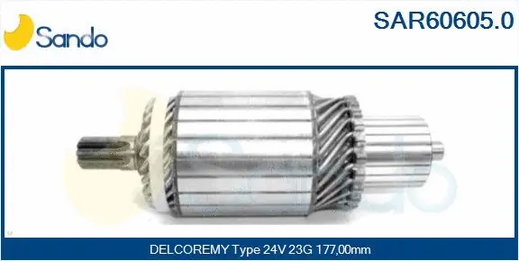 Armature, starter (SAR60605.0)