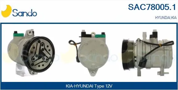 Compressor, air conditioning (SAC78005.1)