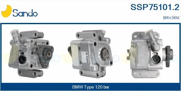 Hydraulic Pump, steering (SSP75101.2)