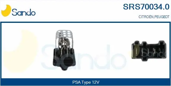 Resistor, interior blower (SRS70034.0)