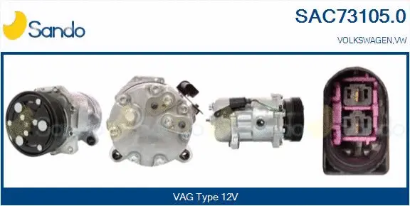 Compressor, air conditioning (SAC73105.0)