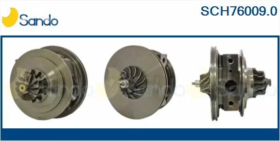 Core assembly, turbocharger (SCH76009.0)