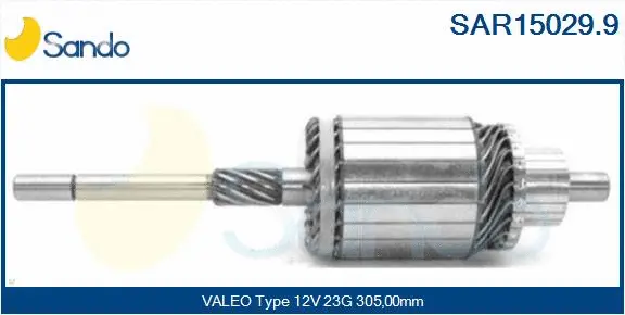 Armature, starter (SAR15029.9)