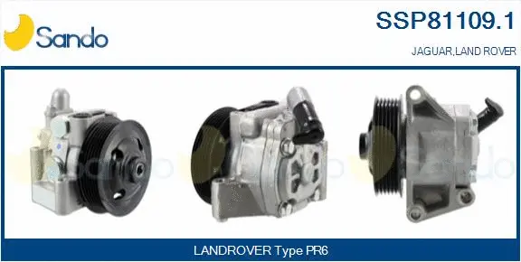 Hydraulic Pump, steering (SSP81109.1)