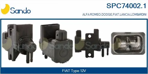 Pressure Converter, exhaust control (SPC74002.1)