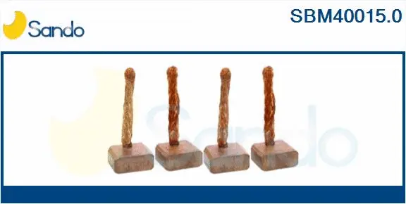 Carbon Brush, starter (SBM40015.0)