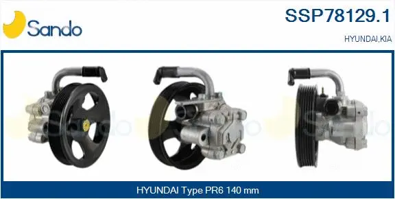 Hydraulic Pump, steering (SSP78129.1)