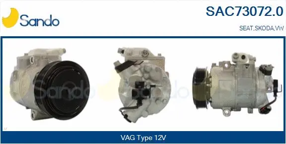 Compressor, air conditioning (SAC73072.0)