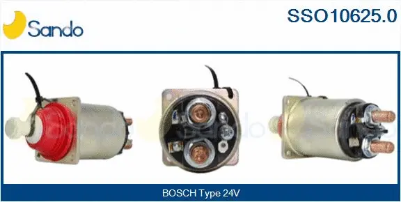 Solenoid Switch, starter (SSO10625.0)
