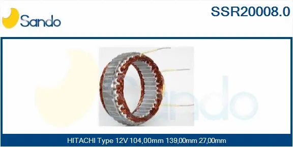 Stator, alternator (SSR20008.0)